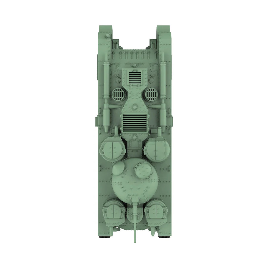 British A1E1 Independent Heavy Tank 1/56 Resin Model Kit - 1/56 resin model view 3