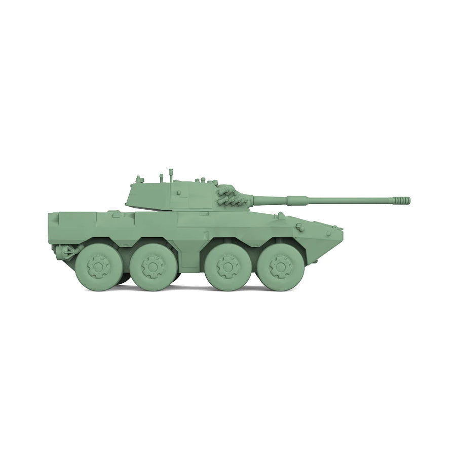 ZTL-11 Wheeled Tank Destroyer 1/56 Scale Resin Model Kit - 1/56 resin model view 3