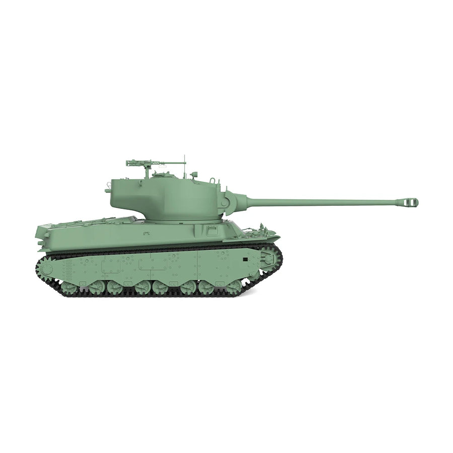 US M6A2E1 Heavy Tank 1/35 Scale Resin Model Kit - 1/35 resin model view 4
