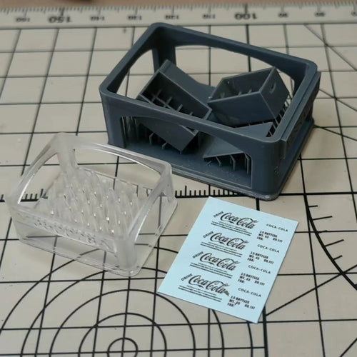 1/35 WWII USA Army Boxed Cola Crate Resin Diorama Accessory Kit