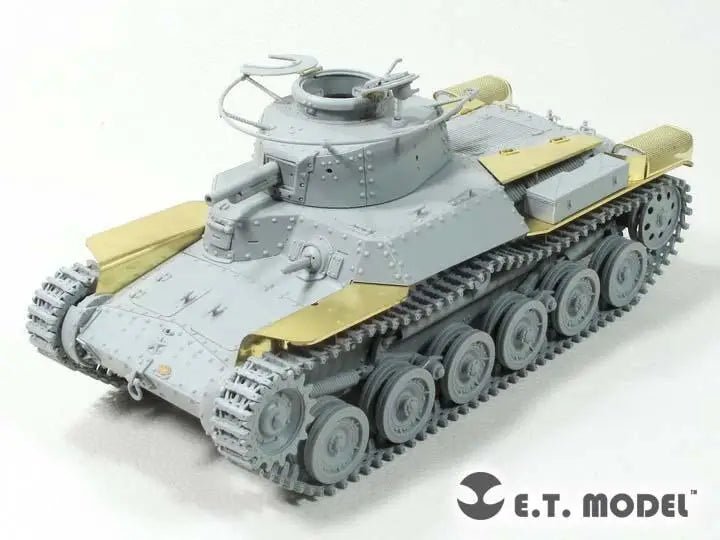 Japanese Type 97 Chi-Ha Medium Tank Early 1/35 Resin Model Kit - 1/35 resin model view 2