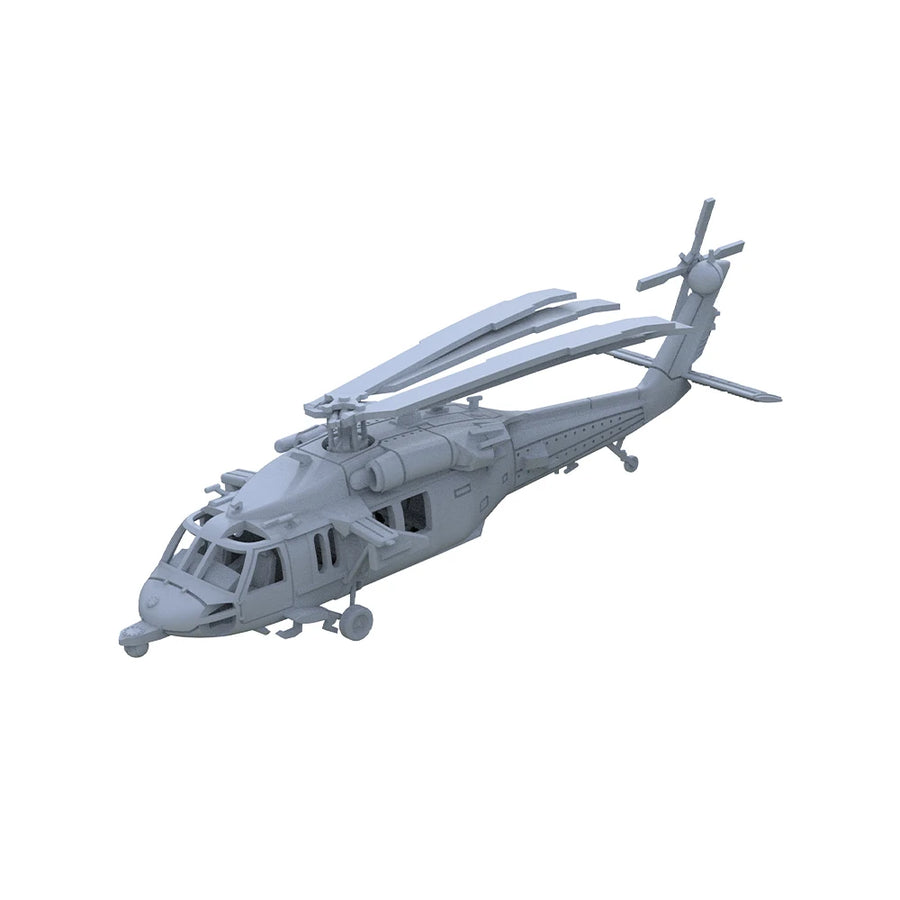 US Navy MH-60 Seahawk Helicopter 1/144 Resin Model Kit - 1/144 resin model view 2