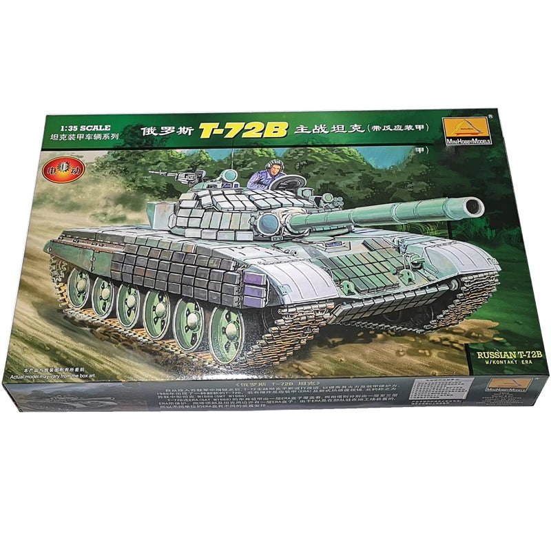 Russian T-72B Main Battle Tank 1/35 Resin Model Kit - 1/35 resin model view 4