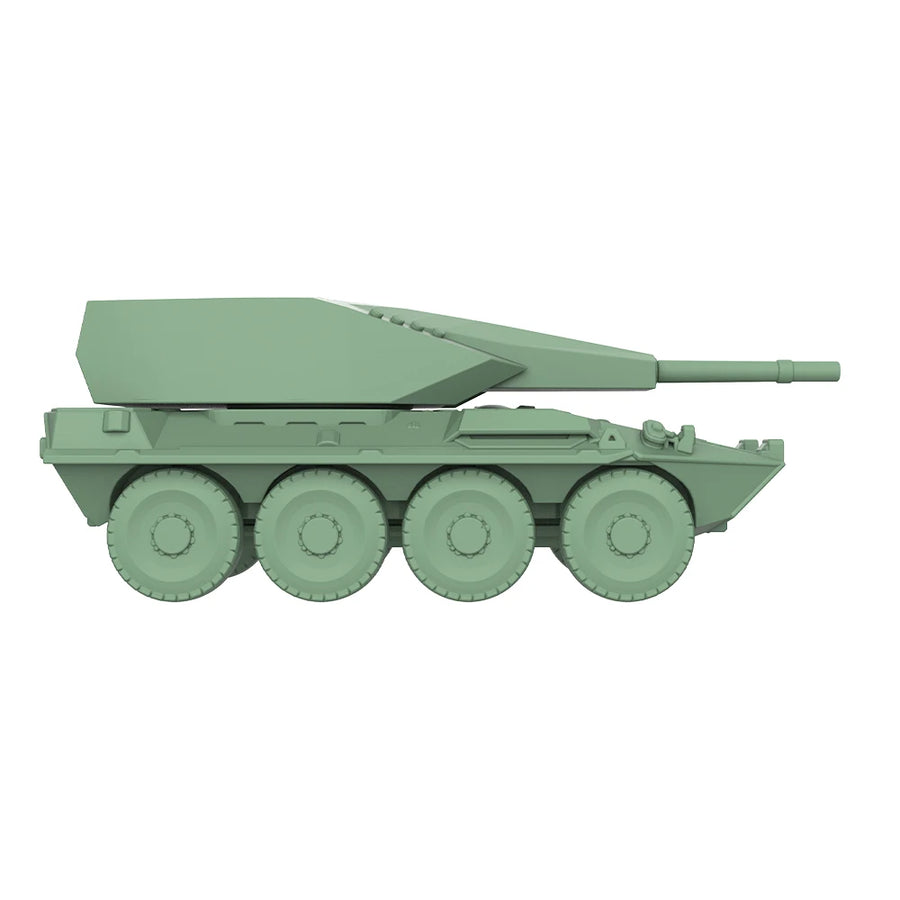 Italian B1 Centauro 155mm Tank Destroyer 1/87 Resin Model Kit - 1/87 resin model view 4
