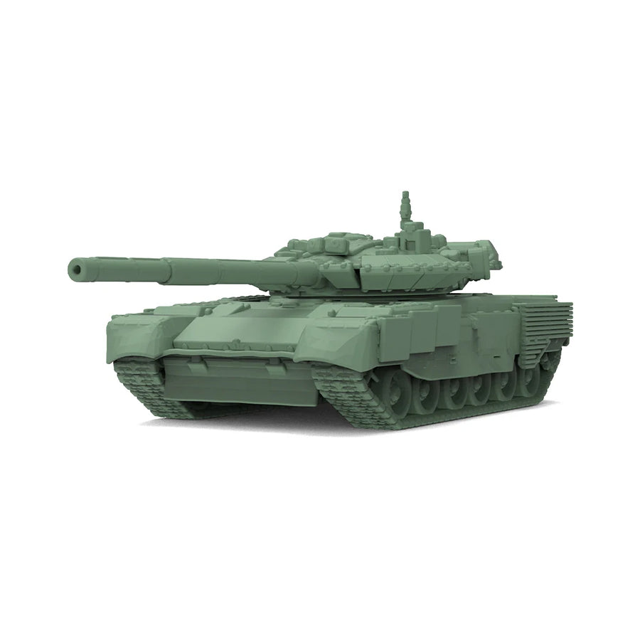 Soviet T-80BV Main Battle Tank 1/56 Scale Resin Model Kit - 1/56 resin model view 2