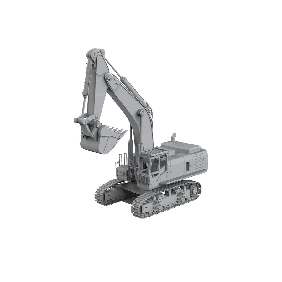 Crawler Excavator Track Model 1/87 Scale Resin Terrain Kit - 1/87 resin model view 3