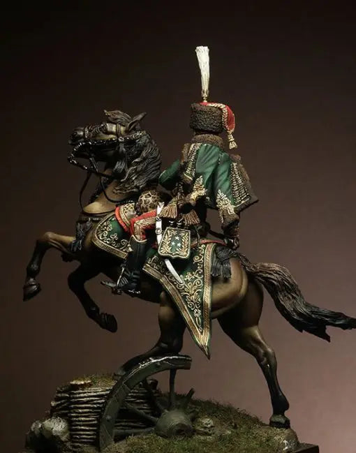 Napoleonic French General Lasalle 54mm Resin Figure Kit - 54mm resin model view 3