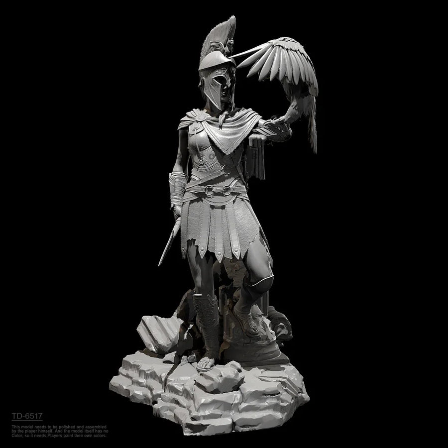Roman Legionary with Eagle Standard 38mm Resin Figure Kit - 38mm resin model view 2