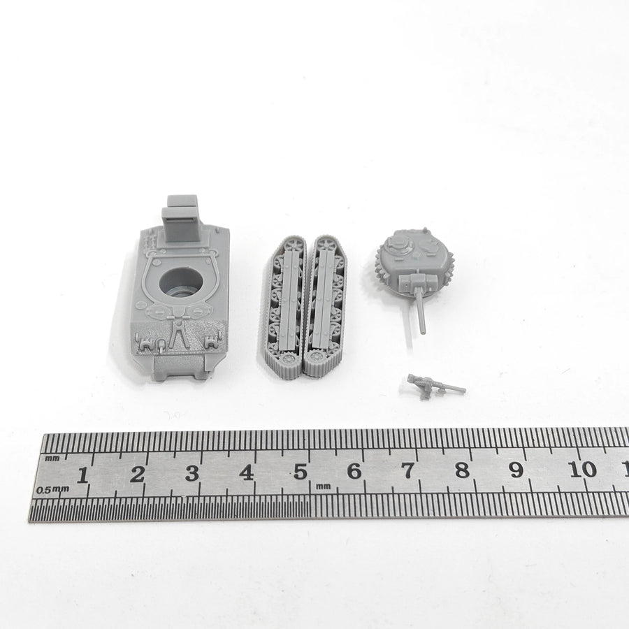 Modern US M4 Sherman Tank 1/144 Resin Model Kit - 1/144 resin model view 5