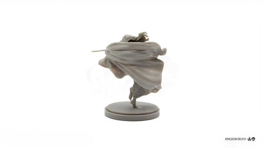 Kingdom Death Lune Winged Warrior 28mm Resin Figure Kit - 28mm resin model view 5