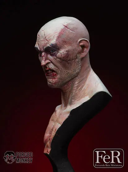 Laszlo Red Lion Scarred Warrior 1/16 Resin Bust - 1/16 resin model view 5
