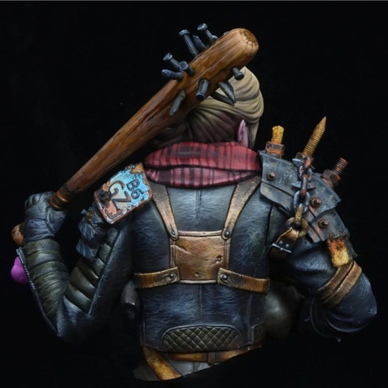 Female Viking Warrior with Axe 1/10 Resin Bust - 1/10 resin model view 3
