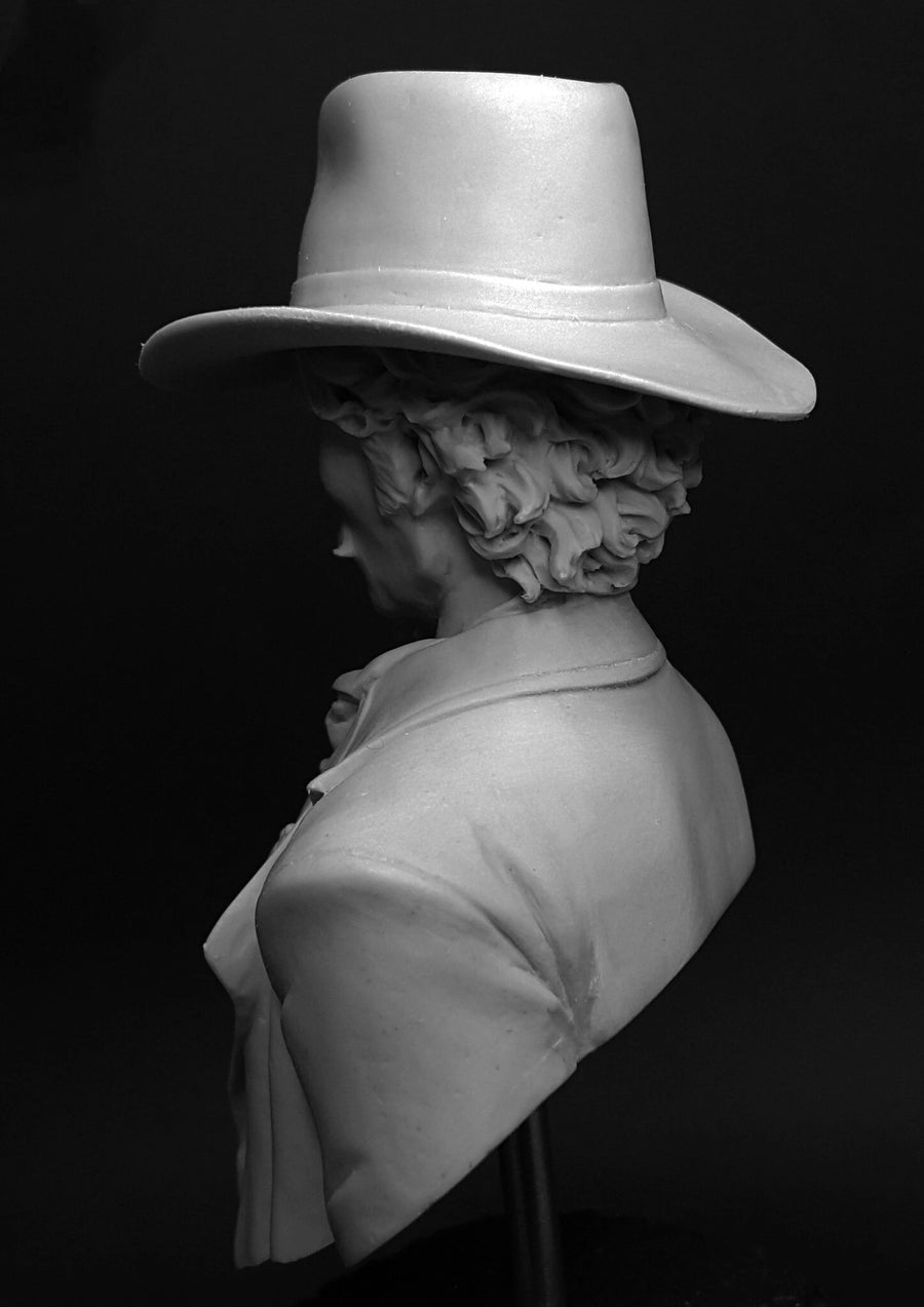 Western Cowboy with Bandana 85mm Resin Bust - 85mm resin model view 5