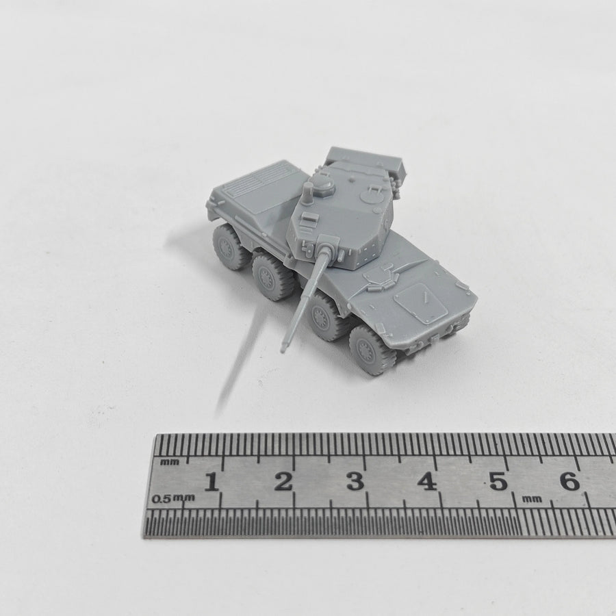 South African Rooikat 6x6 Armored Vehicle 1/144 Resin Model Kit - 1/144 resin model view 3