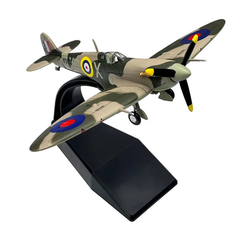 WWII British Supermarine Spitfire Mk.IX 1/72 Resin Model Kit - 1/72 resin model view 3
