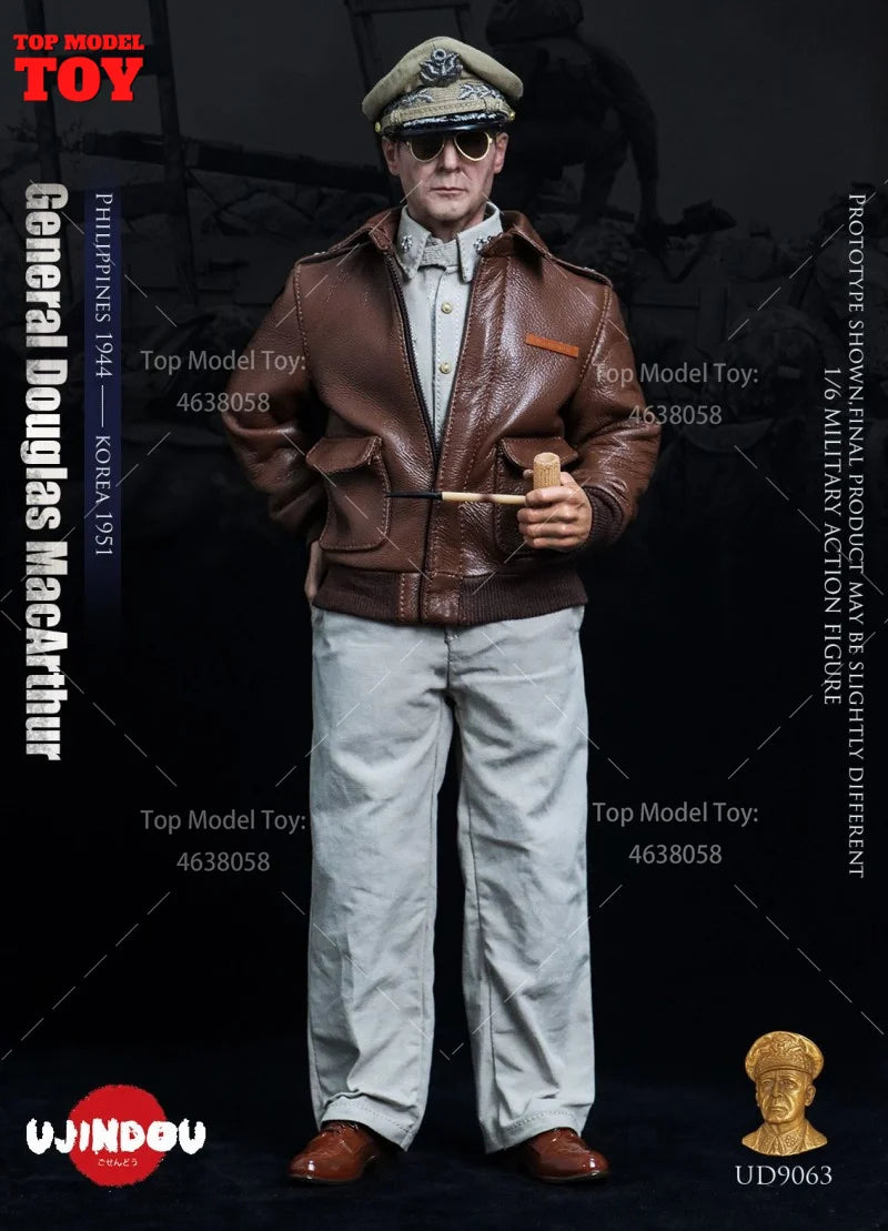 WWII American Officer Philippine Campaign 1/6 Resin Figure - 1/6 resin model view 2