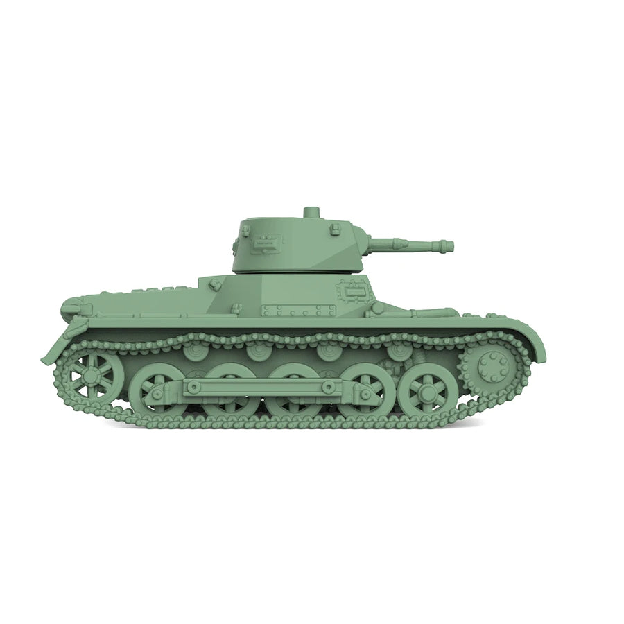 WWII German Panzer I Ausf. B 1/144 Scale Resin Model Kit - 1/144 resin model view 2