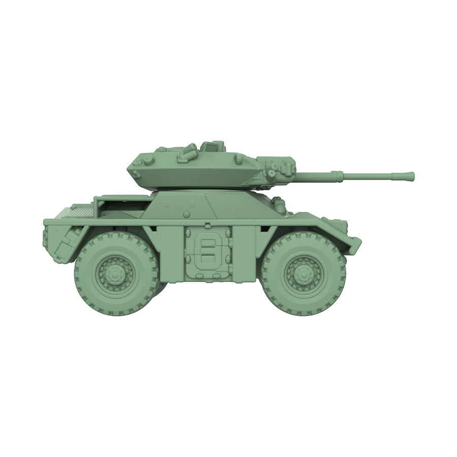 British Fox 6x6 Armored Car 1/120 Resin Model Kit - 1/120 resin model view 2