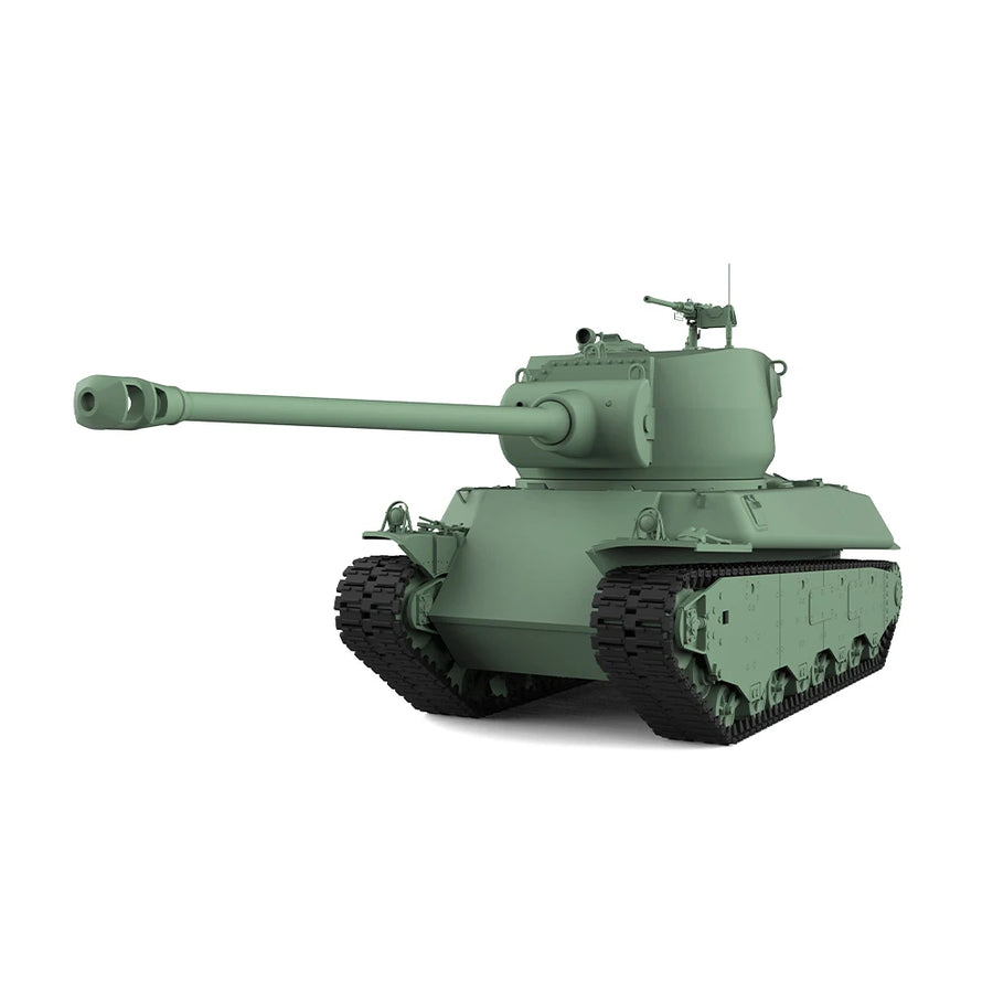 US M6A2E1 Heavy Tank 1/35 Scale Resin Model Kit - 1/35 resin model view 2