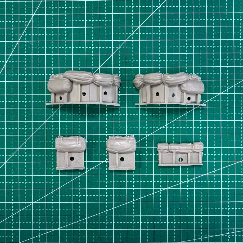 Modern M1A1/M1A2 Abrams Main Battle Tank Turret with Stowage 1/35 Resin Model Kit - resin model view 2