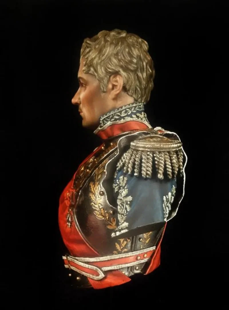 Gouvion Saint-Cyr French General 1/10 Scale Resin Bust - 1/10 resin model view 3