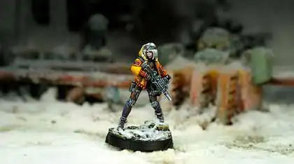 Oktavia Grímsdóttir Infinity NA2 Resin Figure Kit - Female Commando - resin model view 5
