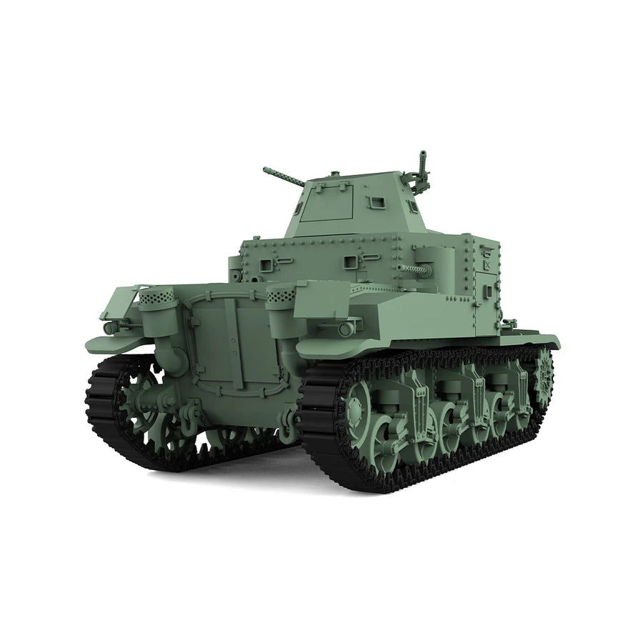 US M4 Sherman Medium Tank 1/35 Resin Model Kit - 1/35 resin model view 3