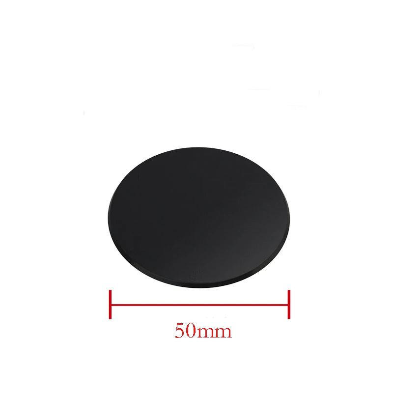 50mm Plastic Round Bases for Resin Miniature Figures - Pack of 5 - 50mm resin model view 2