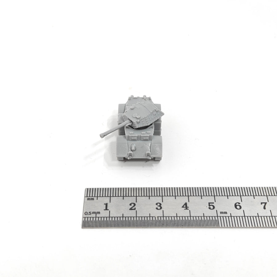 Staghound Mk III Armored Car 1/144 Scale Resin Model Kit - 1/144 resin model view 3