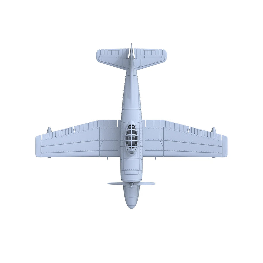 US Navy Curtiss SC-1 Seahawk Reconnaissance Aircraft 1/700 Resin Kit - 1/700 resin model view 4
