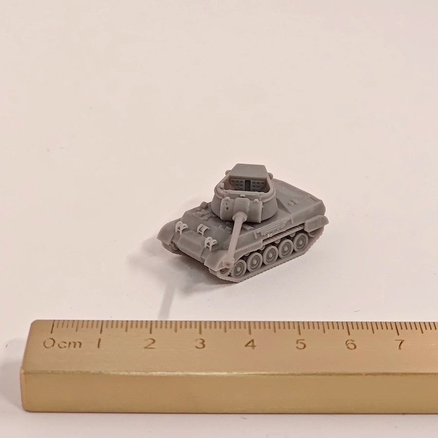 M4 Sherman Medium Tank 1/144 Resin Model Kit - 1/144 resin model view 2