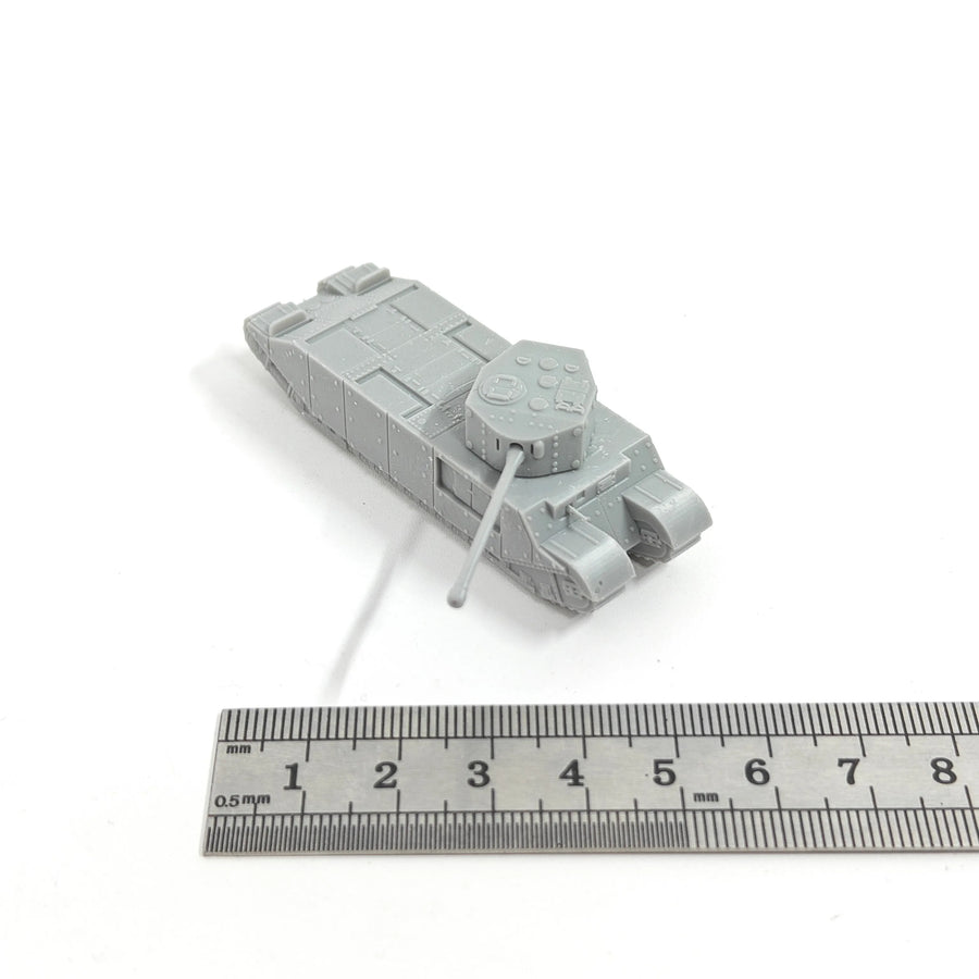 TOG II Heavy Tank 1/144 Scale Resin Model Kit - 1/144 resin model view 2