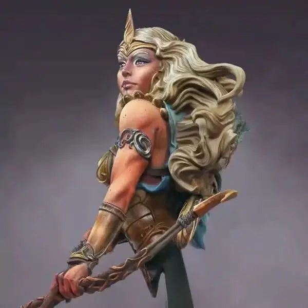 Elf Archer with Longbow 1/12 Resin Figure Kit - 1/12 resin model view 2