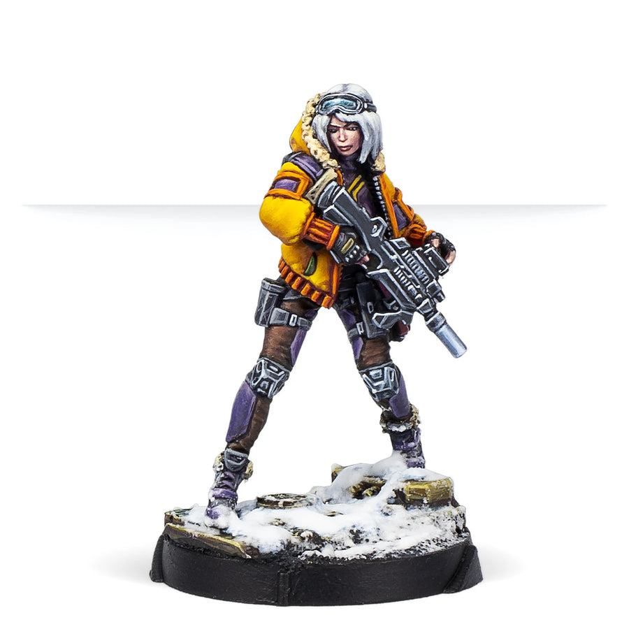 Oktavia Grímsdóttir Infinity NA2 Resin Figure Kit - Female Commando - resin model view 2