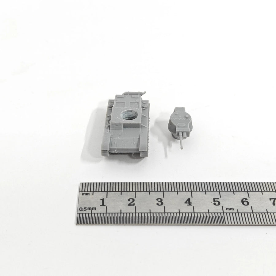 Polish 7TP Light Tank 1/144 Scale Resin Model Kit - 1/144 resin model view 5
