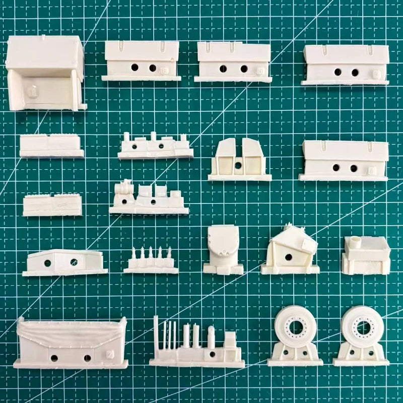 Leopard 1A5DK UN Version 1/35 Resin Conversion Kit - 1/35 resin model view 3