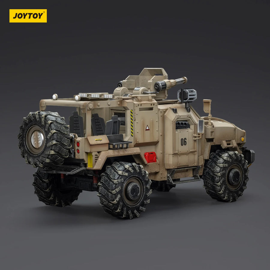 Modern US Special Forces MRAP Armored Vehicle with Crew 1/18 Resin Vehicle Kit - resin model view 5