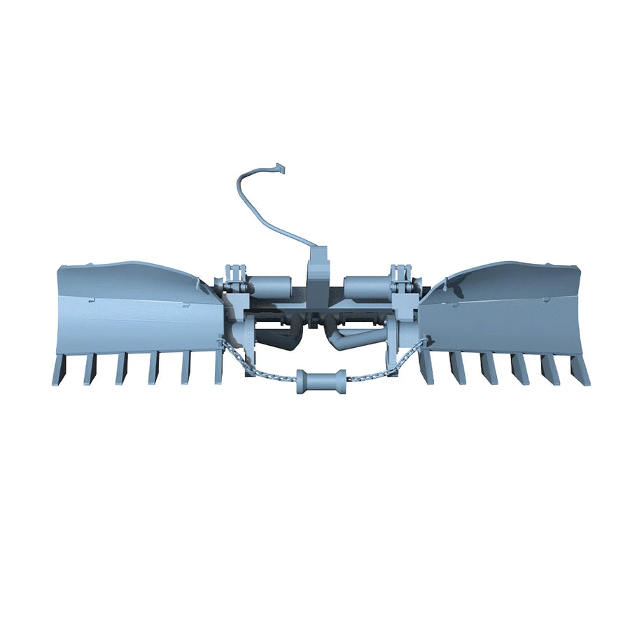M1 Minesweeper Shovel 1/72 Scale Resin Model Kit - 1/72 resin model view 2