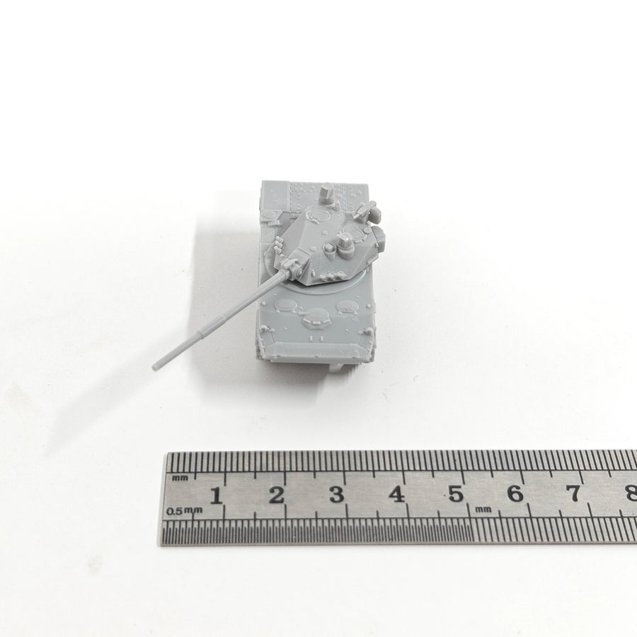 Cold War American Main Battle Tank Micro-Scale Resin Kit - resin model view 3