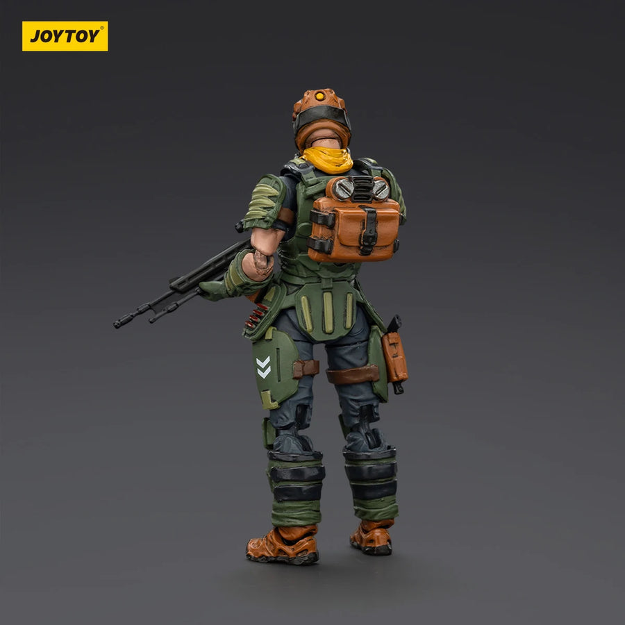 Sci-Fi Female Tactical Operator Dual Weapons 1/25 Resin Figure Kit - resin model view 3