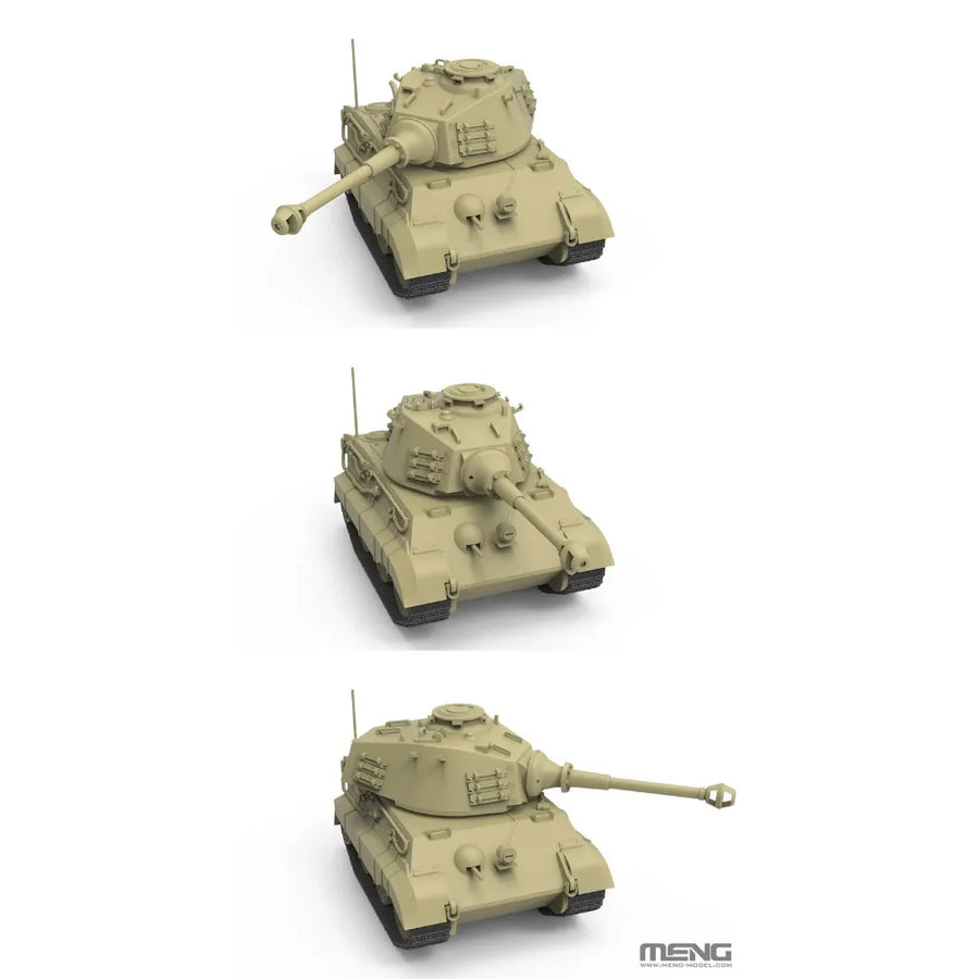 German King Tiger Heavy Tank Henschel Turret 1/35 Resin Kit - 1/35 resin model view 5
