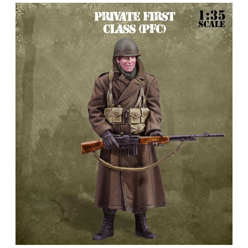 WWII Soldiers at Stone Building 1/35 Resin Diorama Kit - 1/35 resin model view 5