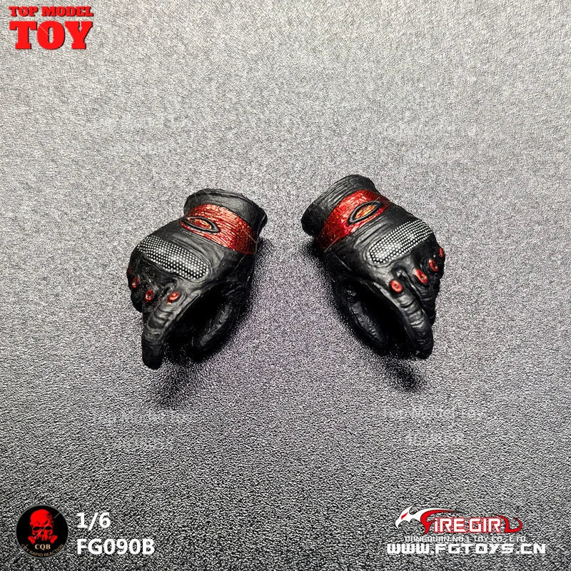 1/6 Scale Tactical Gloved Hands Resin Figure Accessory Set - Gun Holding Poses - 1/6 resin model view 3