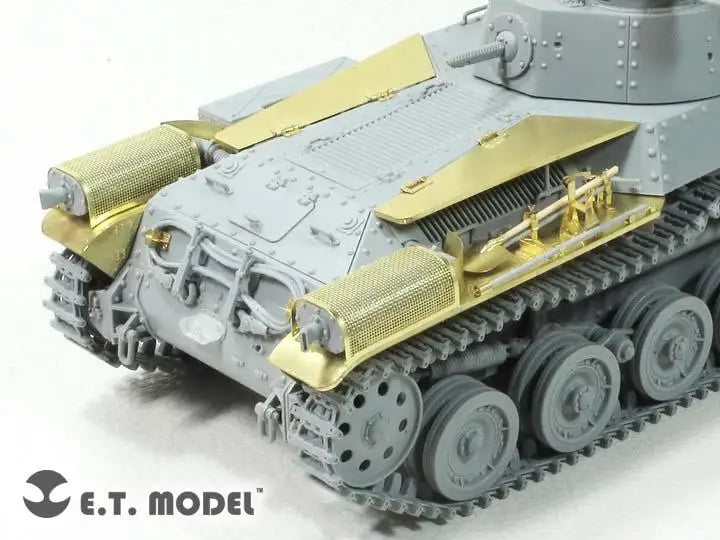 Japanese Type 97 Chi-Ha Medium Tank Early 1/35 Resin Model Kit - 1/35 resin model view 6