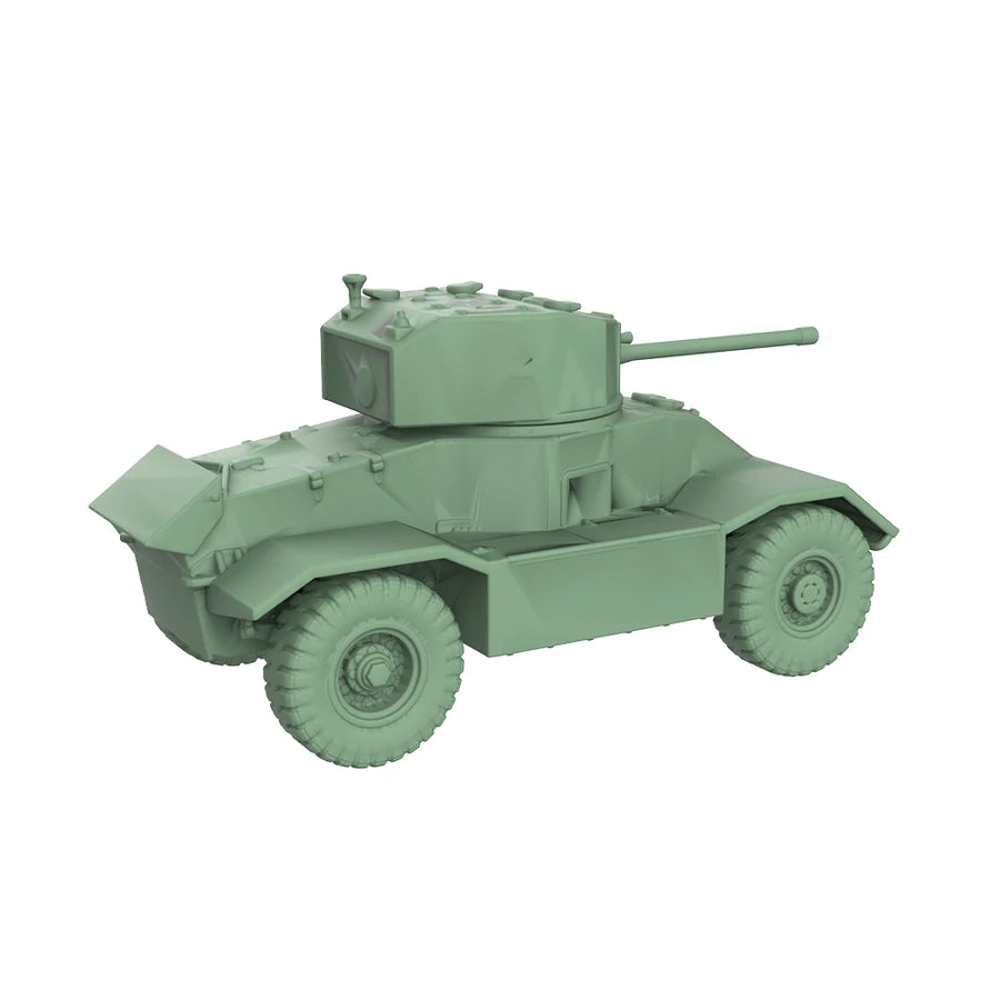 British AEC Mk II Armoured Car 1/56 Resin Model Kit - 1/56 resin model view 3