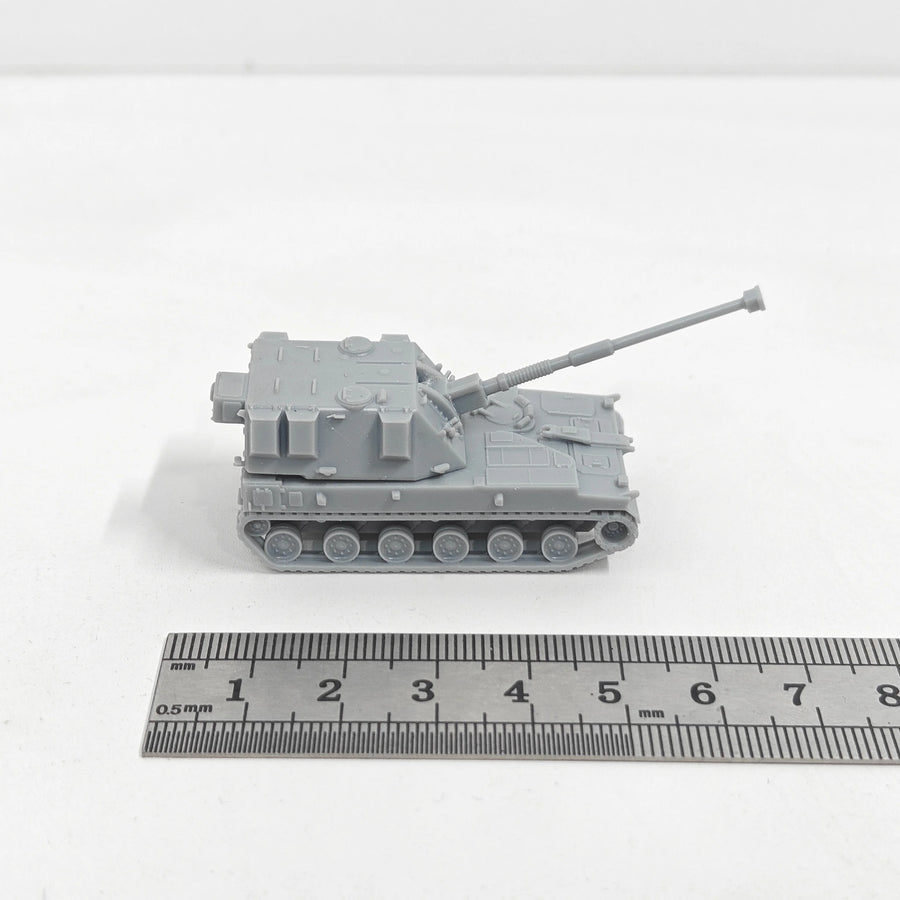 AHS Krab 155mm Self-Propelled Howitzer 1/144 Resin Model Kit - 1/144 resin model view 3
