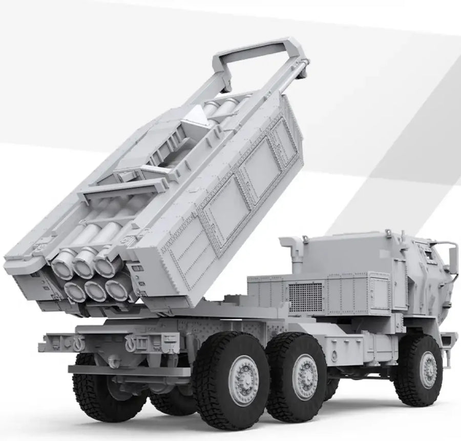 US M142 HIMARS High Mobility Artillery Rocket System 1/72 Resin Kit - 1/72 resin model view 5