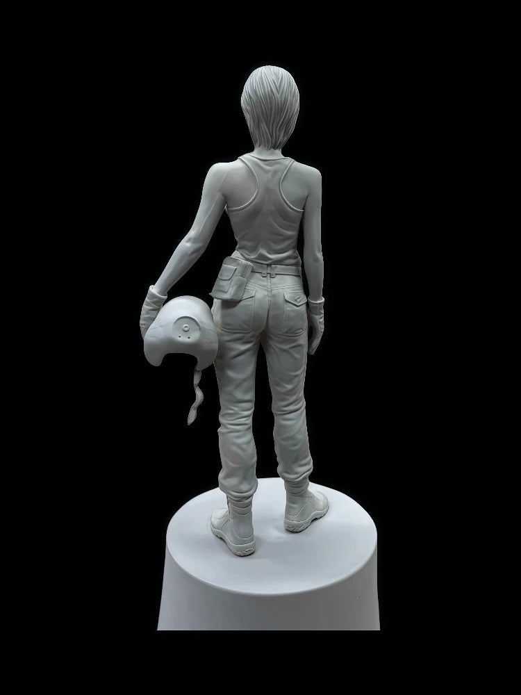 Ace Pilot Female 1/20 Resin Figure Kit - 1/20 resin model view 2