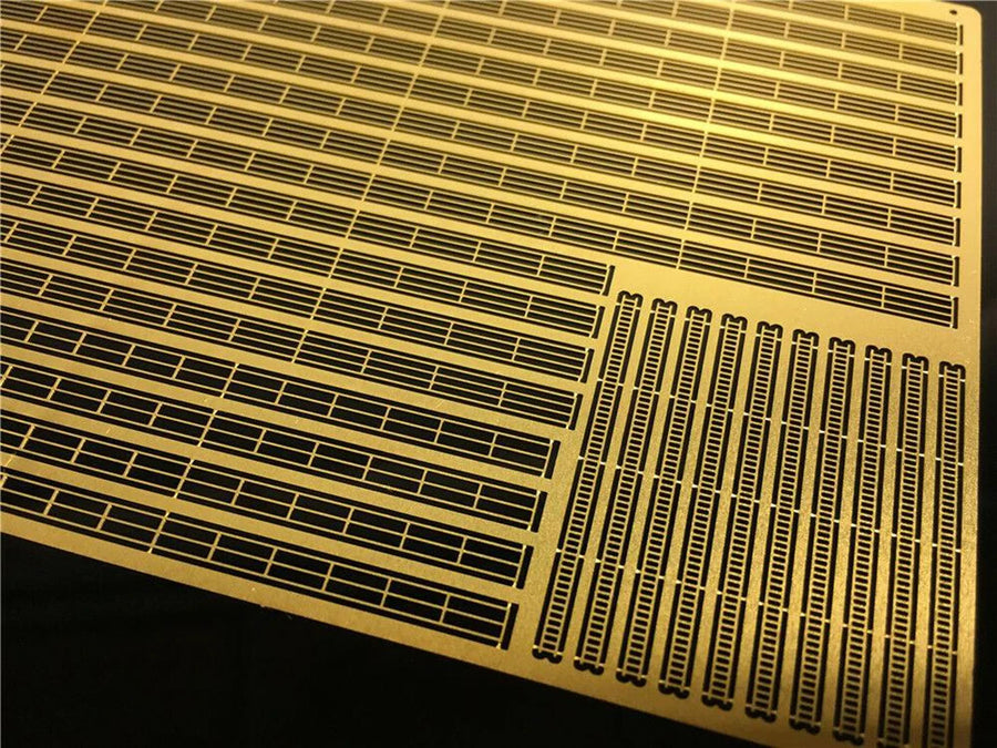 Photo-Etched Handrails Ladders 1/350 Scale Ship Model Kit Accessories - 1/350 resin model view 2