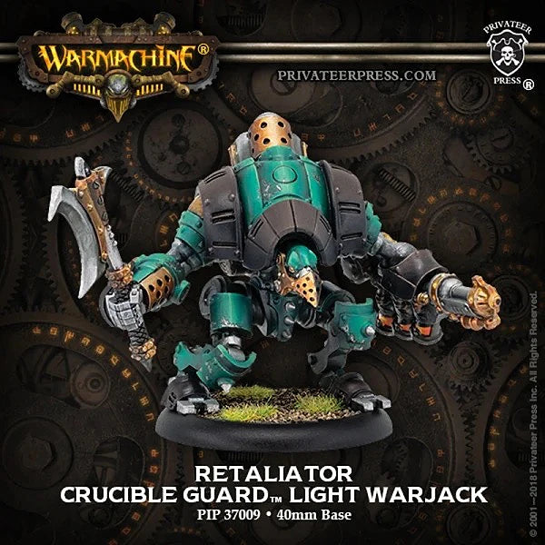Retaliator Crucible Guard Light Warjack 40mm Resin Figure Kit - 40mm resin model view 2